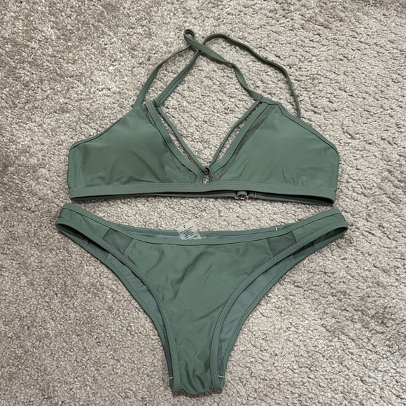 damsel Other - Mesh panel bikini